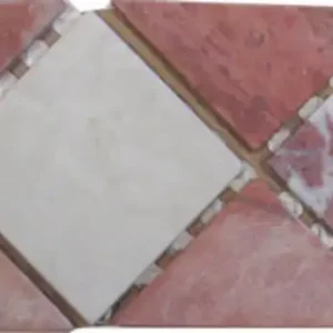 Fascia mosaico STON MAROSTICA 7 x 28 pietra trattata su rete int./est. 4 pezzi