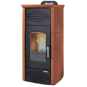 Stufa a pellet Laminox CARLOTTA OMNIA IDRO PRESTIGE 23kW braciere autoplulente