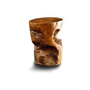 CIPI SGABELLO SARONG in Teak massello naturale trattato con cera arredo bagno