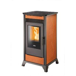 Stufa a pellet Ravelli Ecoteck RV110 10 kW ceramica
