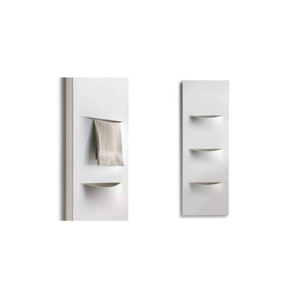 Radiatore Design CUT Vertical Single 635x1220 Bianco RAL9016 | Quaranta Store
