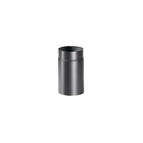 APROS Linea Legna Tubo lineare T250 ø150, L=250mm in acciaio verniciato nero