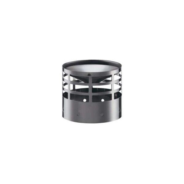 APROS Dynamic One - Terminale CAP1 ø80 griglia scarico inox monoparete aisi 316L