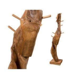 CIPI TREE Appendiabiti e portasciugamani in Teak Burma massello arredo bagno