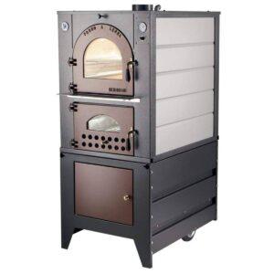 Forno a legna Gemignani a fuoco indiretto da interno o incasso mod. G95