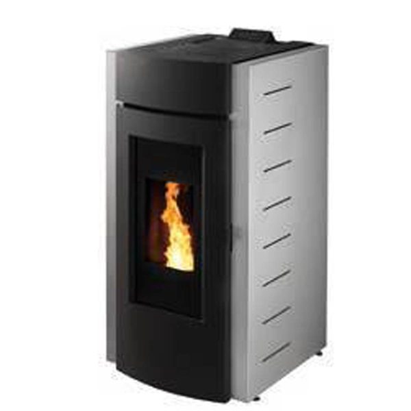 Termostufa a pellet Caminetti Montegrappa CORAL + AQ 21S 20,5kW acqua | Quaranta Store - immagine 3