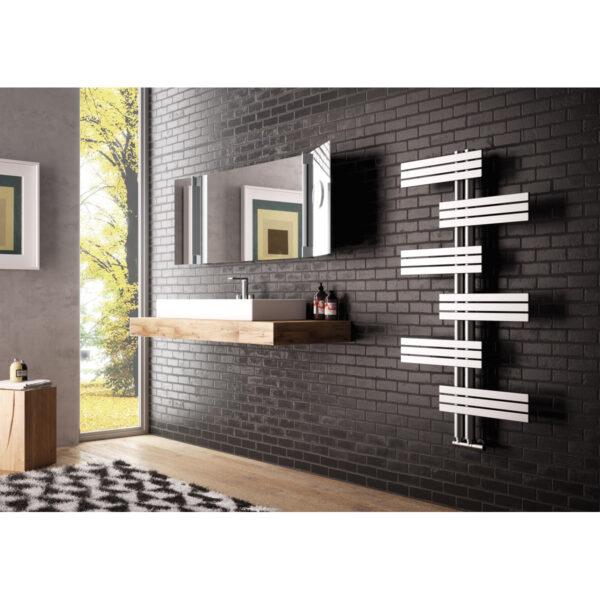 Radiatore Cordivari Design INOX STYLE BABYLA INOX finitura LUCIDO 650x600mm - immagine 5