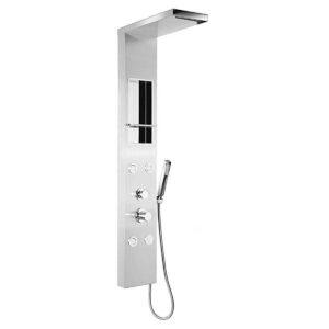 METAFORM AQUALINE Colonna Doccia Multifunzione CITY acciaio inox AISI 304 satin