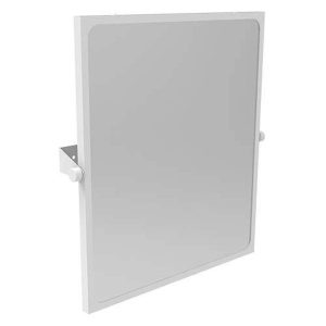 GOMAN SPECCHIO RECLINABILE CON SUPERFICIE ANTINFORTUNISTICA a parete 60x70cm