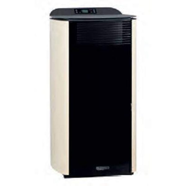 Stufa a pellet Laminox Dalia Air 12kW ventilata Black Line – Quaranta Store