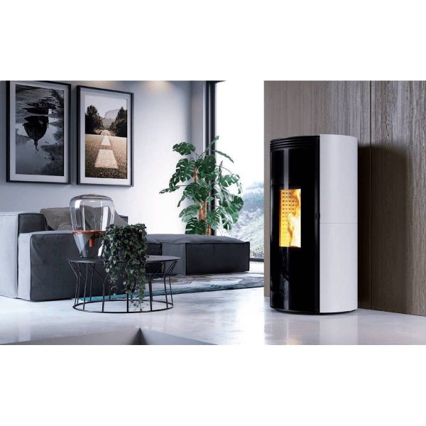 Stufa a pellet Caminetti Montegrappa ETHICA+ NIS EVO WI-FI 8,6kW | Quaranta Store - immagine 3