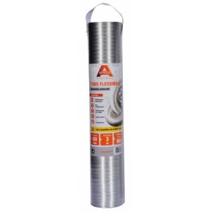 Tubo flessibile in alluminio Ø80 APROS estensibile da 50 cm a 3 metri