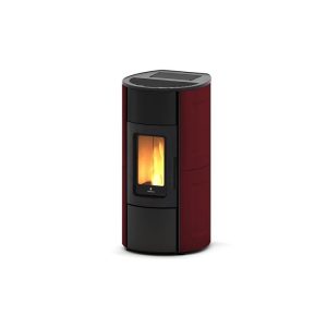 Stufa pellet Ravelli FLEXI 9 9kW DÉCO ceramica conv. nat.,ventilata,canalizzata