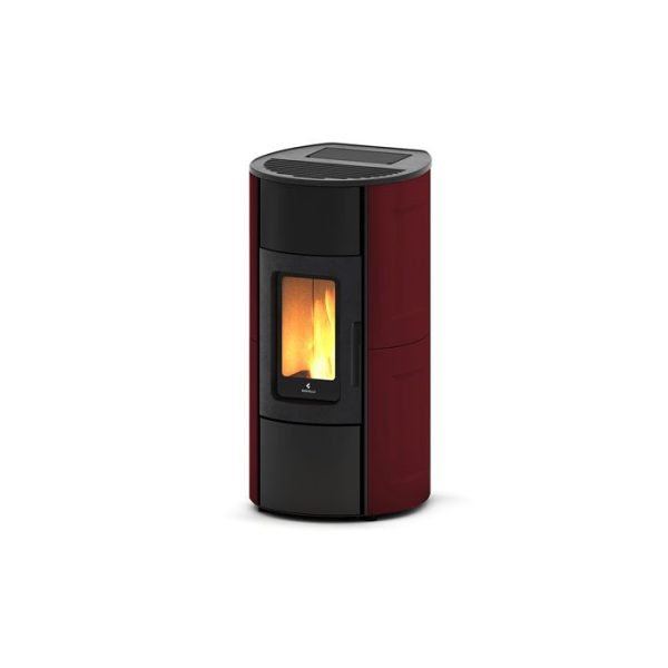 Stufa pellet Ravelli FLEXI 9 9kW STEEL acciaio conv. nat.,ventilata,canalizzata - immagine 3