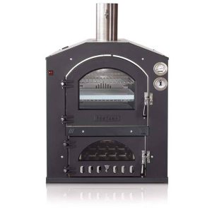 FONTANA FORNI a legna da incasso INC V 80x54 in acciaio