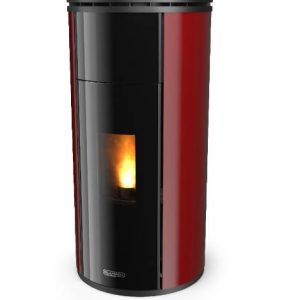 Stufa a pellet Laminox JESSICA SILENT 9 Air Black Line 9kW canalizzata – Elegante e silenziosa | Quaranta Store