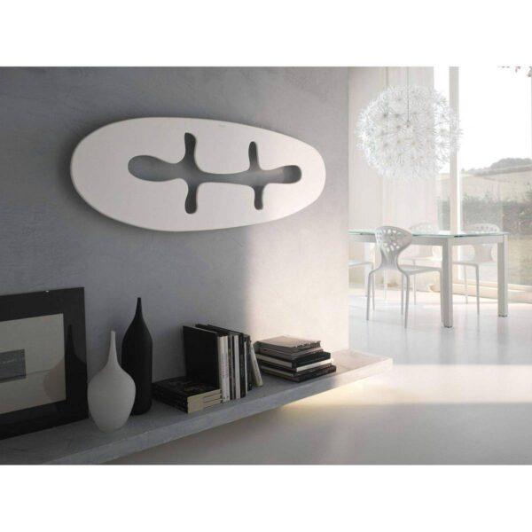 Radiatore Cordivari Design JUNGLE CONTROL EXTRASLIM VER/OR. BIANCO R01 1500x500mm - immagine 4