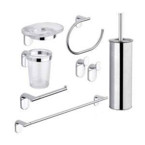 METAFORM ZERO box KIT 8 pezzi acciaio cromo,leghe metallo,SAN,ABS fissaggio vite