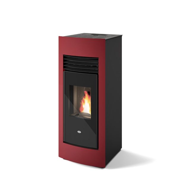 Stufa a pellet EVA CALOR LETIZIA 15kW canalizzata con 2 uscite indipendenti | Quaranta Store - immagine 2