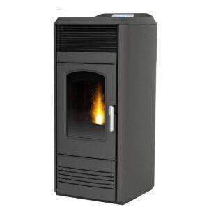 Termostufa pellet Laminox CARLOTTA IDROVENTILATA LUX 24kW in acciaio verniciato