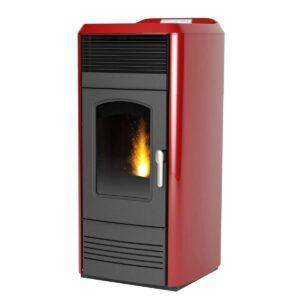 Stufa a pellet Laminox ERICA OMNIA AIR LUX 15kW ventilata braciere autopulente
