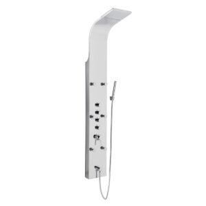 METAFORM AQUALINE Colonna Doccia Multifunzione NIAGARA acciaio inox lucido