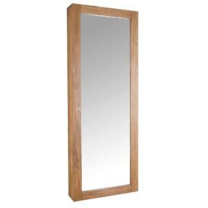 CIPI Specchio PURO MIRROR CABINET in Teak contenitore con 4 ripiani e 4 cassetti