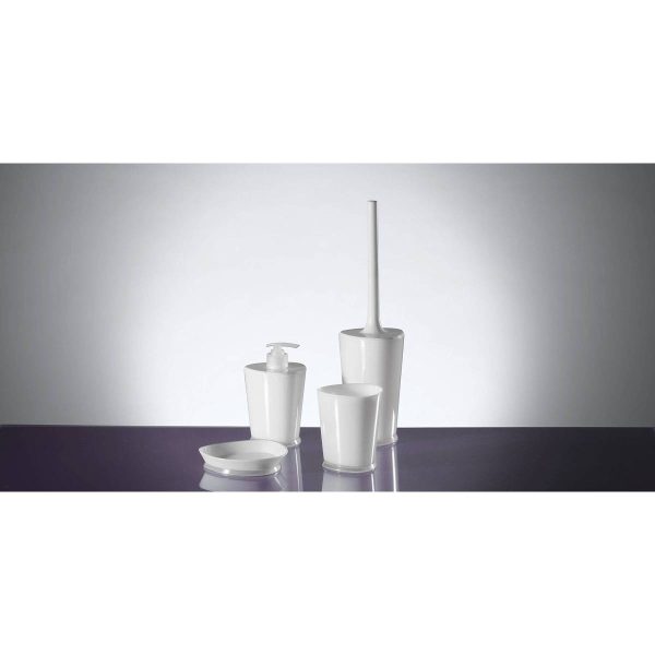 METAFORM RA Set accessori da appoggio in POLIPOPILENE bianco 4 pezzi