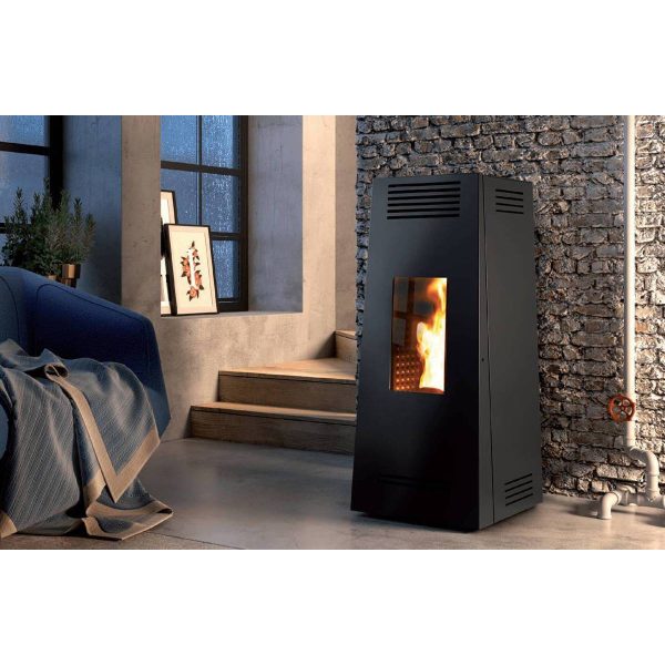 Stufa a pellet Caminetti Montegrappa TIMBRO+ NIS EVO WI-FI 8,6kW | Quaranta Store - immagine 3