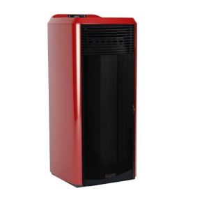 Stufa a pellet Laminox Valentina Air Lux 16kW canalizzata Black Line – Quaranta Store