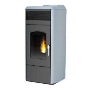 Stufa a pellet Laminox VALENTINA AIR LUX 16kW canalizzata in acciaio verniciato