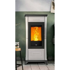 Stufa pellet ERMETICA NOBIS A9 V/C CLASSIC 8kW conv. nat.-ventilata-canal. opzione