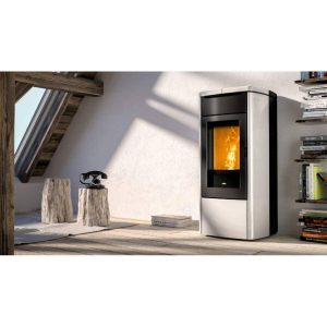 Stufa pellet ERMETICA NOBIS A9 V/C ZENITH 8,6kW conv. nat.-ventilata-canal opzione