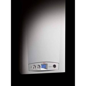 Caldaia murale a gas a condensazione UNICAL KONm C28 28kW Inox a camera stagna