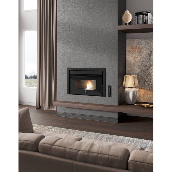 Inserto a pellet EVA CALOR CESARE 13kW ad aria ventilata | Quaranta Store - immagine 3