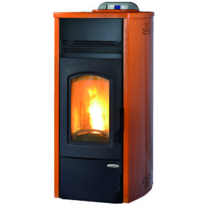 Stufa pellet Laminox ERICA OMNIA AIR PLUS 15kW ventilata braciere autopulente