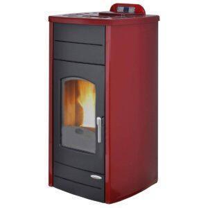Termostufa a pellet Laminox ESTER IDRO LUX 15kW rivestita in acciaio verniciato