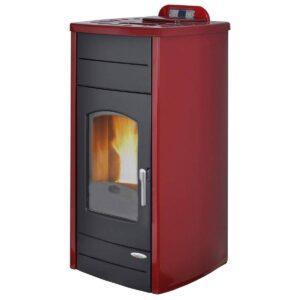 Termostufa pellet Laminox CARLOTTA IDRO LUX 24kW rivestita in acciaio verniciato