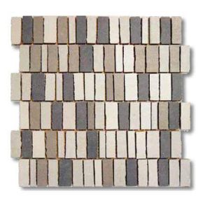 Mosaico su rete 30x30 in gres porcellanato Etnik Sky