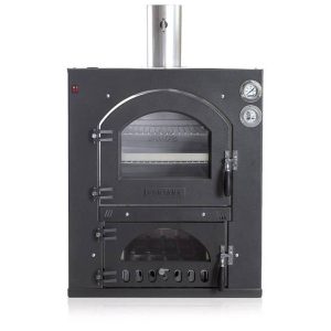 FONTANA FORNI a legna da incasso INC QV 57x45 in acciaio