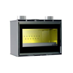 Inserto a legna Caminetti Montegrappa REGOLO 65V 8 kw ventilato e canalizzabile