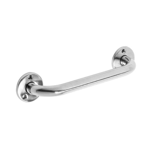 Maniglione di sicurezza lineare METAFORM ALFORTE 30 cm acciaio inox lucido tubo Ø4 cm