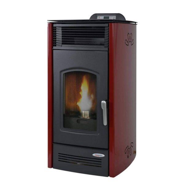 Stufa a pellet Laminox MARIACHIARA AIR 11kW ventilata in acciaio riscaldamento