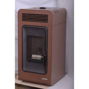 Stufa a pellet Laminox PRIMULA VENTILATA 7kW rivestita in acciaio verniciato