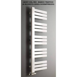 Radiatore Cordivari Neo Design JACKY ELETTRICO in acciaio bianco R01 126x50x5