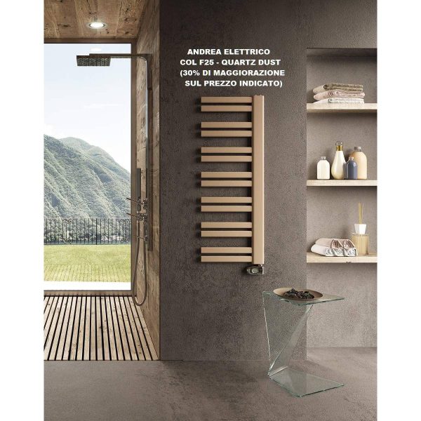 Radiatore Cordivari Neo Design ANDREA ELETTRICO BIANCO R01 120x50cm con telecomando - immagine 3