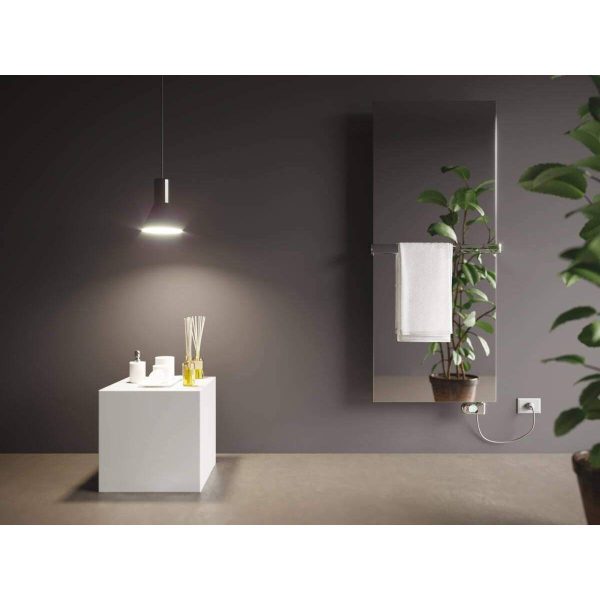 Radiatore Cordivari Neo Design FRAME INOX ELETTRICO VERTICALE lucido 1192x501 mm - immagine 3