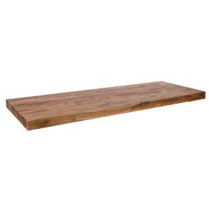 CIPI Mobili Top PERFETTO 140 in Teak listellare preparato e cerato 80x50x6 cm