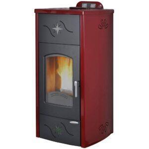 Termostufa pellet Laminox VICTORIA IDRO PLUS 28kW acciaio verniciato con A.C.S.