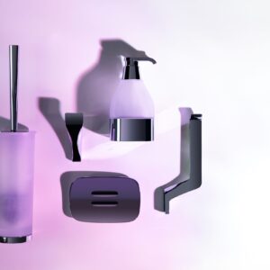 Set arredo bagno Alizè di Colombo – accessori bagno di design | Quaranta Store